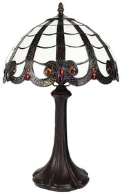 Vitráž lampa do spálne Tiffany Ø31*43
