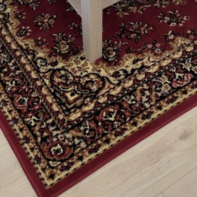 Spoltex, Kusový koberec Samira New Red 12001-011, 80x150, červená, chodba / predsieň