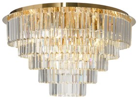 Luster Milano, 1x krištáľové tienidlo, (fi 75cm), g