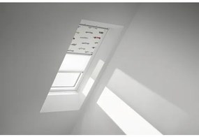 VELUX Zatemňovacia roleta na strešné okno manuálna DFD MK10 4654SWL biela