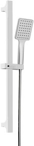Sapho Sapho, Sprchová súprava hranatá, posuvný držiak 680mm, chróm, SC815