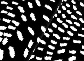 Koberce Breno Kusový koberec INK 463 007/AF900, čierna,160 x 230 cm