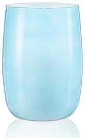 Crystalex sklenená váza Caribbean Dream Mint 20,5 cm