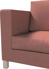 Poťah na sedačku Karlanda  (pre 3 osoby,nerozkladacia,krátky) farba produktu hnedá látka zapletaná