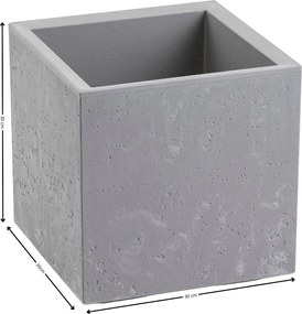 Květináč na kolečkách BETONIQUE 30x30 cm beton - výber z 8 prevedení