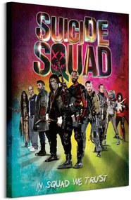 Art Group Obraz na plátne DC Comics Suicide Squad (Neon) Rozmery: 60 x 80 cm