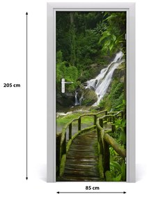 Fototapeta na dvere samolepiace chodník džungle 85x205 cm