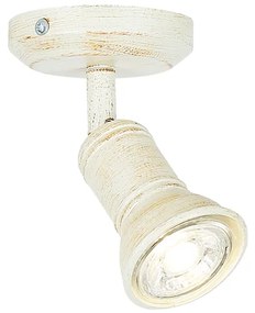 ACA DECOR Prisadené svietidlo BRULEE, biela farba