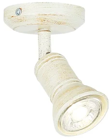 ACA DECOR Prisadené svietidlo BRULEE, biela farba