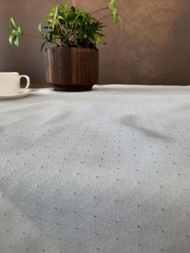 OBRUS ELLEN 140X220 CM BIELY