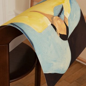 The Poster Club Plagát Blue Sofa by Hanna Peterson A4 (21x27cm)