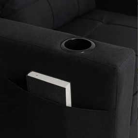 Kreslo JEREMY čierne