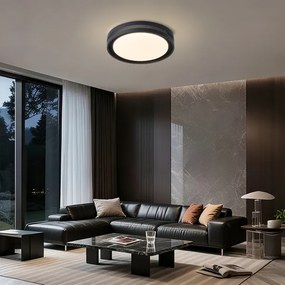 BRILAGI -LED Stmievateľné stropné svietidlo KREON LED/54W/230V 3000-6000K čierna pr. 38 cm +DO