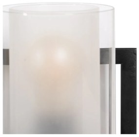 Čierno-biele nástenné svietidlo – Ixia