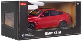 Rastar RC Autíčko BMW X6 M 1:14 červené