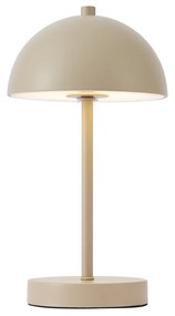 Vonkajšia stolná lampa béžová vrátane LED 3-stupňové stmievanie IP44 nabíjateľná - Keira