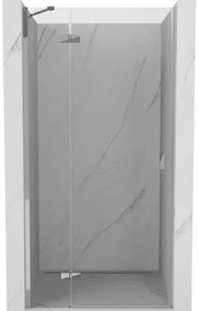 Mexen Mist-H, 1-krídlové sprchové dvere ľavé 120 cm, číre sklo, chrómový profil, 8A5-120-000-01-00-L