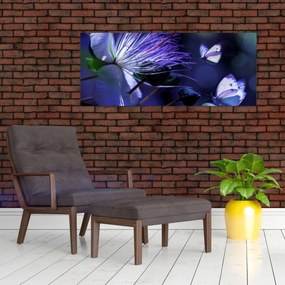 Obraz - Tropický kvet (120x50 cm)