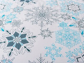 XPOSE® Bavlnené Renforcé obliečky  SNEHOVÉ VLOČKY