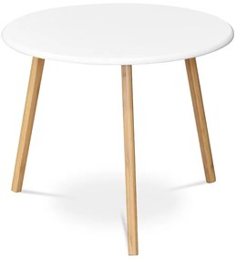 Autronic BONTEC Konferenčný stolík 60x60cm, mdf, biela, AF-1144 WT Farba: Biela