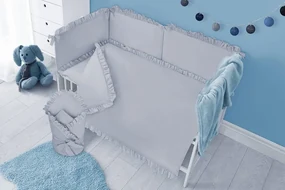 6-dielne posteľné obliečky Belisima PURE 90/120 blue
