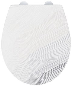 Záchodová doska s automatickým zatváraním 38 x 44,5 cm Menin – Wenko