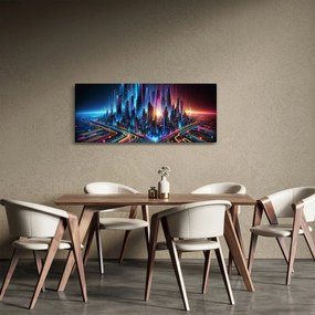 Obraz - Mesto budúcnosti (120x50 cm)
