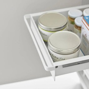 Biela kovová prídavná polička 30x42 cm Tower – YAMAZAKI