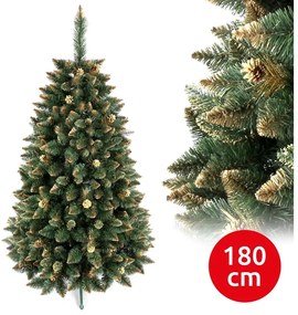 ANMA Vianočný stromček GOLD 180 cm borovica AM0048