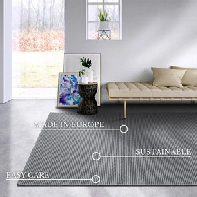 Sivý vlnený koberec 160x230 cm Charles – Villeroy&amp;Boch