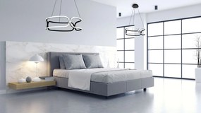 Toolight - LED závesné svietidlo + diaľkové ovládanie APP790-CP TRIO BLACK, čierna, OSW-07901