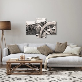 Obraz - Kormidlo plachetnice (90x60 cm)