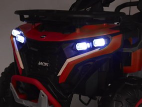 JOKOMISIADA Veľká detská štvorkolka na akumulátor 4x4 PA0328 červená