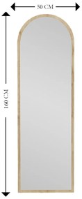 Zrkadlo Emma Natural 50 x 160 cm