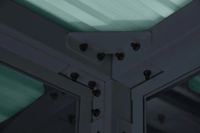 Záhradný domček so svetlíkmi Avenberg MAGNUS 2.5 x 2.0 m - Premium