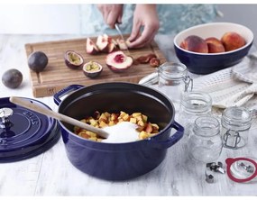 Staub Hrniec STAUB okrúhly 24 cm modrý 3,8l