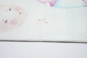 Detský koberec KIDS 2403177N obdĺžnikový – mäkký polyester Rozmer: 80x150 cm