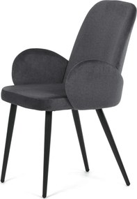 Jedálenská stolička DCL-X7129 GREY2 Farba: Sivá