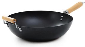 Panvica wok SYDNEY s pokrievkou, čierna 850375