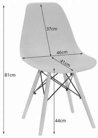 Jedálenská zostava stôl a stoličky 120 x 80 cm dub sonoma, čierne stoličky - vintino-sk