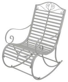 Biele kovové záhradné kreslo Tambo - Garden Pleasure