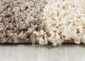 Koberce Breno Kusový koberec LIFE 1501 Mocca, hnedá, viacfarebná,80 x 150 cm