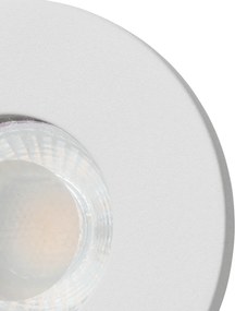 Inteligentné vstavané bodové svetlo biele vrátane Wifi GU10 - Shed