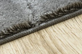 Kúpeľňový koberček SUPREME LINES línie, sivý
