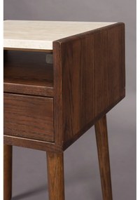 Hnedý nočný stolík Arda – Dutchbone