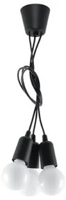 Luster na lanku DIEGO 3xE27/60W/230V