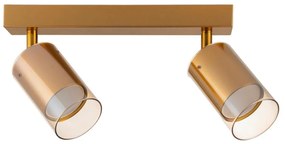 Zuma Line 2211BD-2-GLD - Bodové svietidlo REN 2xGU10/50W/230V zlatá