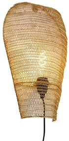 Orientálna nástenná lampa zlatá 45 cm - Nidum