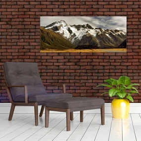 Obraz hory Sefton, Nový Zéland (120x50 cm)