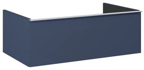 Elita Look, závesná skrinka pre umývadlo na dosku 80x45x28 cm 1S PDW, modrá matná, ELT-168579